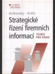 Strategické řízení firemních informací - náhled