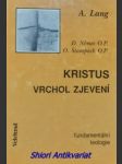 Kristus vrchol zjevení - lang albert - náhled