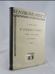 Publius Ovidius Naso: Výbor z jeho básní - II. Výklad - náhled