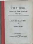 Stašek Ant.: Z doby táborů, Praha 1887,  1. vyd. - náhled