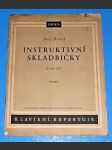 Klavír : Instruktívní skladbičky 3 - Blatný Josef / noty - náhled