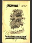 Zálesí. Vlastivědný sborník okresu humpoleckého - ročník XII. - číslo 10 - náhled