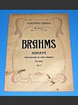 Brahms / noty : Klavír . Sonate, Op.2 - náhled