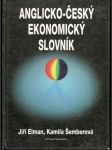 Anglicko-český ekonomický slovník A-L (veľký formát) - náhled