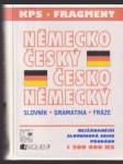 Německo-český slovník gramatika, fráze  (malý formát) - náhled