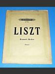 Liszt / noty : Klavír : Konzert Es dur - náhled