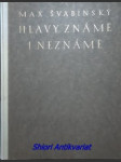 Hlavy známé i neznámé - padesát portrétů se studií arna nováka - švabinský max - náhled