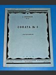 Prokofiev / noty : Klavír : Sonata No.4, Op.29 - náhled