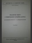 Pracovní texty z morfologie ruského jazyka pro posluchače učitelství 1.-4. pedagogických fakult - náhled