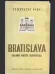 Bratislava orientačný plán - náhled