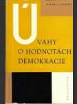 Úvahy o hodnotách demokracie - náhled