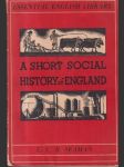 A short social history of England - náhled