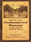 Zachycení nových Ferdinandových Pramenů a jejich prameno-technická úprava - náhled