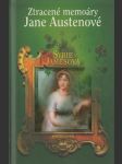 Ztracené memoáry Jane Austenové - náhled