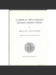 A Course of Czech language - základní učebnice češtiny I. - náhled