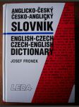 Anglicko - český - česko - anglický slovník - náhled