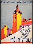 Mělník - krásné město s dobrým vínem - data o práci a vzrůstu v letech 1930 až 1940 - náhled