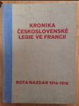 Kronika československé legie ve Francii / Rota Nazdar - náhled