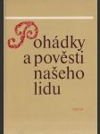 Pohádky a pověsti našeho lidu - náhled