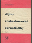 Dějiny československé žurnalistiky. II. díl, Slovenský periodický tisk do roku 1918 - náhled