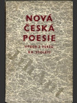 Nová česká poesie - výbor z veršů XX. století - náhled