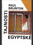 Tajnosti egyptské - náhled