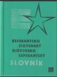 Esperantsko - slovenský, slovensko - esperantský slovník - náhled