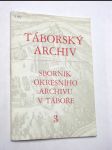 Táborský archiv sborník okresního archivu v táboře 3 - náhled