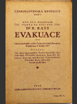 Evakuace - Osmá přednáška cyklu "Československá Revoluce" - proslovena 9. dubna 1923 - náhled