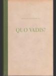 Quo Vadis III. (len tretia časť z trojdielneho zväzku) - náhled