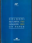 Goldoni su carta Goldoni on paper - náhled