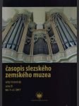 Časopis Slezského zemského muzea. Vědy historické série B 66/1-2 2017 - náhled