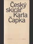Český skicář Karla Čapka - náhled