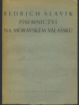 Písemnictví na moravském Valašsku - náhled