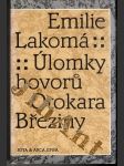 Úlomky hovorů otokara březiny - náhled