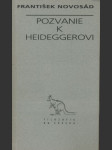 Pozvanie k Heideggerovi (slovensky) - náhled