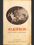Alkifron - Listy hetér a milovníků - náhled