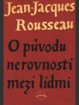 O původu nerovnosti mezi lidmi - náhled