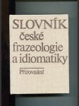 Slovník české frazeologie a idiomatiky. Sv. 1, Přirovnání - náhled