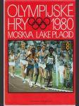 Olympijské hry 1980 - Moskva, Lake Placid (veľký formát) - náhled
