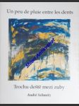 TROCHU DEŠTĚ MEZI ZUBY - Výbor z básnického díla 1973 - 1998 / Un peu de pluie entre les dents - Choix de poémes 1973 - 1998 - SCHMITZ André - náhled