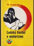 Ľudský činiteľ v motorizme - náhled