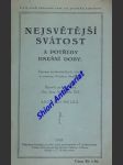 Nejsvětější svátost a potřeby dnešní doby - význam eucharistických sjezdů a výstavy velebné svátosti - nicolussi jan sss. - náhled