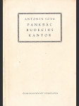 Pankrác Budecius Kantor - náhled
