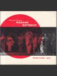 Madame Butterfly    (divadelní program) - Národní divadlo - opera 1970 - náhled