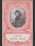 Listy dvou Janů: Jan Žižka a Jan Hus - náhled