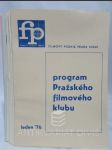Program Pražského filmového klubu rok 1976, všech 12 čísel - náhled