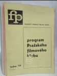 Program Pražského filmového klubu rok 1977, všech 12 čísel - náhled