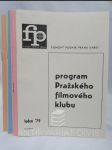 Program Pražského filmového klubu rok 1979, všech 12 čísel - náhled