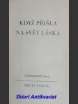 Když přišla na svět láska - pfannmüller donatus o.f.m. - náhled